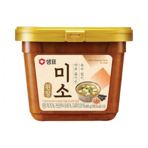 샘표 미소된장 450g, 1개