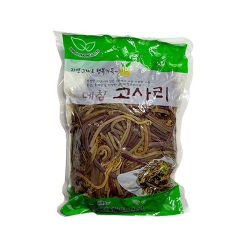 삶은 데침 고사리 1kg 수입산 식당 업소용 식자재상선, 1개, 본상품선택