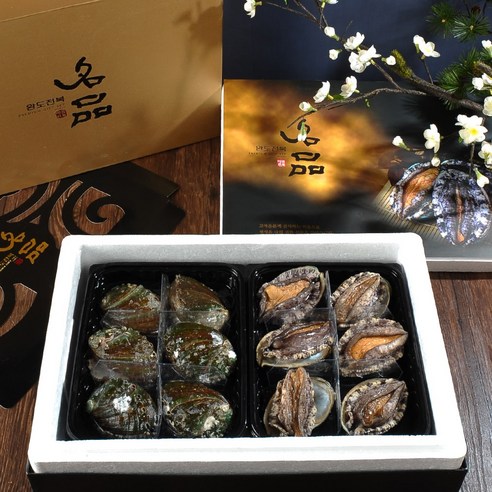 완도친구 [더싱싱포장]명품전복세트 동백 참전복1.64kg(91gx18마리) 1개 1.64kg