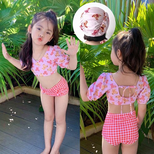 햇살 아래 빛나는 우리 아이, 리틀오즈 수영복 3종 세트로 특별한 여름을!