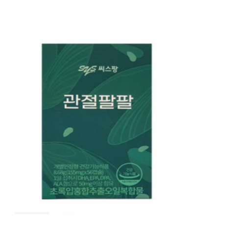 씨스팡 관절팔팔 310mg 30캡슐 x 12박스_MC, 30정, 12개