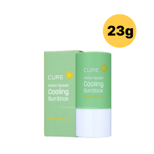[블리샵]김정문알로에 큐어 워터 스플래쉬 쿨링 선스틱 23g(신형 SPF50+) 스틱선크림, 23g, 1개 - 선스틱 | 쿠팡