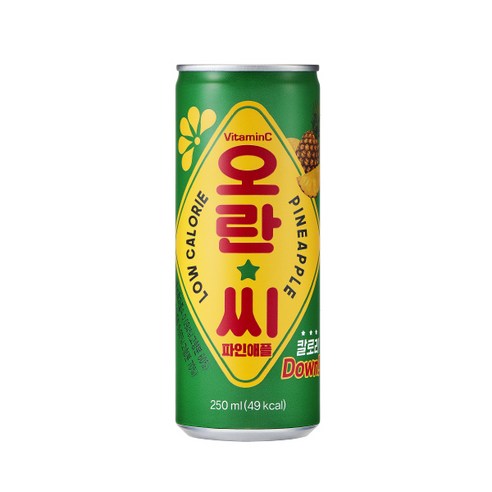 상쾌함을 선사하는 동아오츠카 오란씨 파인애플 캔 30개 세트