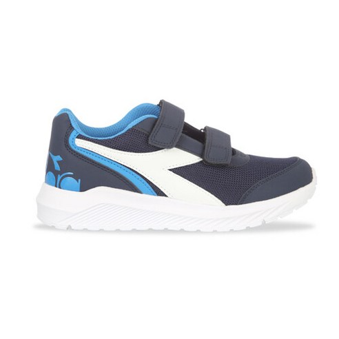 디아도라 [DIADORA] D1156LCR07BLU FALCON JR V 런닝화 (BLACK/BLUE)