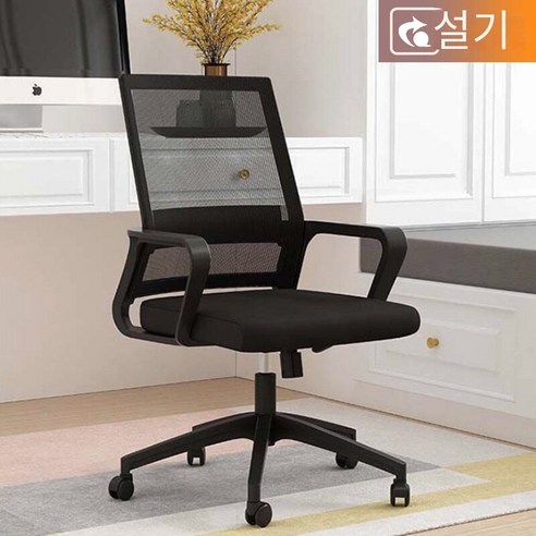 COSYEVNO 사무실 의자 활 등받이 의자 회전 의자, 풀리 모델
