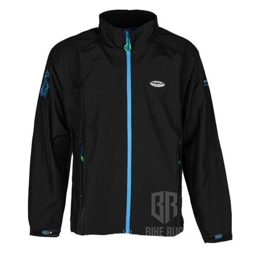 라이더런 라이드런 윈드브레이커 (블랙 블루) 바람막이 오토바이 스쿠터 데일리 라이더 자켓, S 스쿠터바람막이