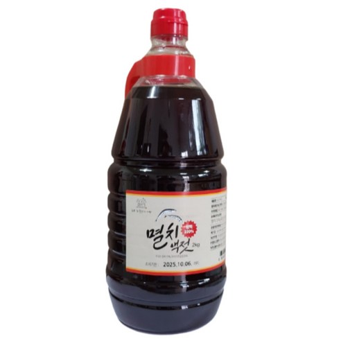 최아미 프리미엄 멸치액젓 100% 원액 국산, 2L, 2kg, 1개