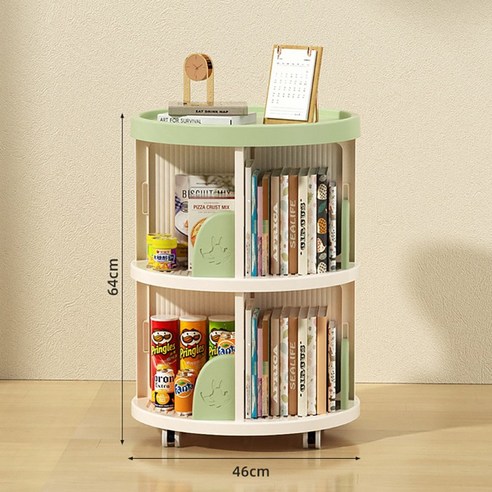 좁은 공간, 넓은 아이디어! 회전 책장 하나로 달라지는 우리 집 풍경 유아회전책장