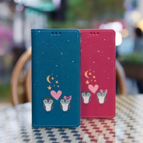 갤럭시S8 (G950) Ventosa Owls 수제 지갑 다이어리 케이스