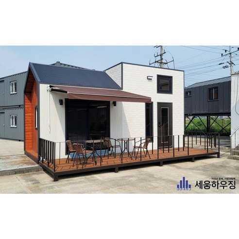 세움하우징 A타입 농막, 5.5평의 공간 혁신으로 당신의 삶을 변화시키세요.