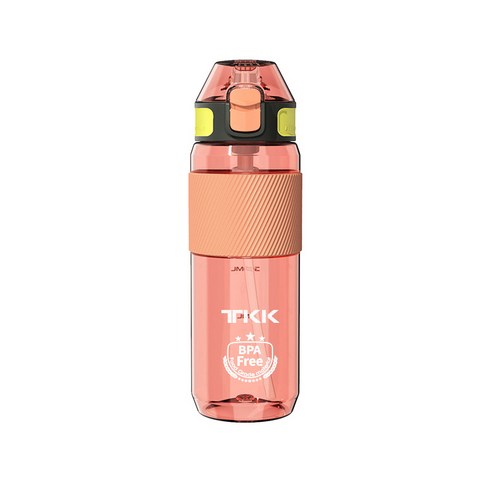 TKK 형 플라스틱 물컵 운동 헬스컵 간편하다 대용량 주전자 철 물컵, 핑크/핑크, 600ML