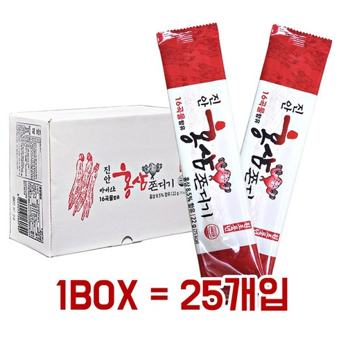 홍삼쫀드기 16곡물 홍삼쫀디기 영양간식 선물용 25개입, 550g, 1개