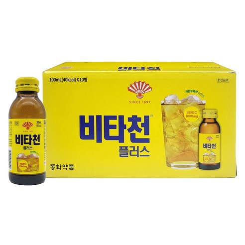 내일도착) 동화제약 비타천 플러스 100ml 약국전용 드링크제, 20개