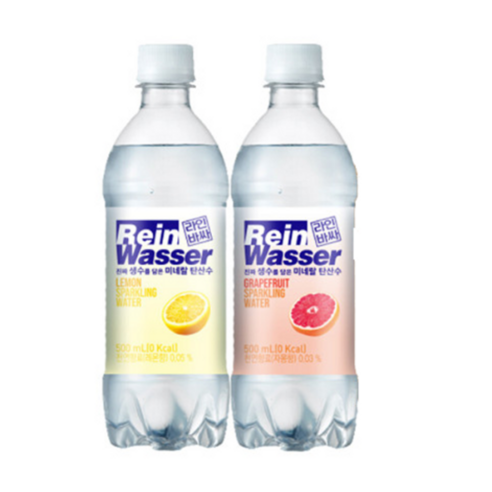 동아오츠카 라인바싸 탄산수 500ml 3박스(60입), 레몬 2+자몽 1, 60개