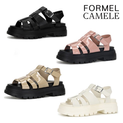 포멜카멜레 FORMEL CAMELE 피셔맨 샌들 5CM 2종 택1 FKS1F1SS020 298755