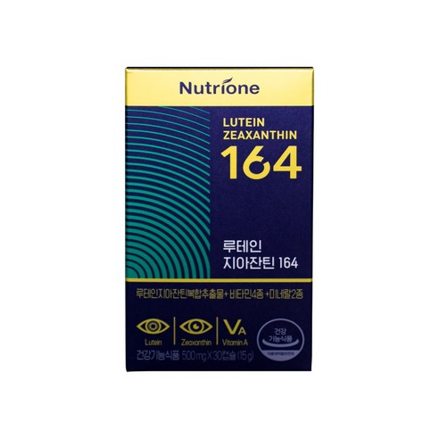 Nutrione 루테인 지아잔틴 164 건강기능식품, 2개, 30캡슐