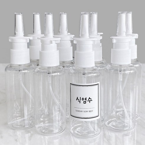 간편한 코 세척으로 코 건강을 지키세요!