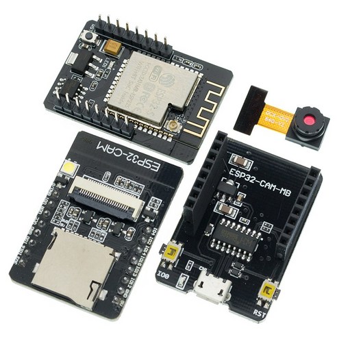 ESP32-CAM 와이파이 원격 제어 모듈 ESP32 직렬- 개발 보드 5V 블루투스 OV2640 2.4G IPEX RP-SMA 안테나, [06] ESP32-CAM