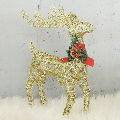 분위기를 더해주는 크리스마스사슴 트리 성탄절장식사슴 50cm 크리스마스 장식소품 무드등