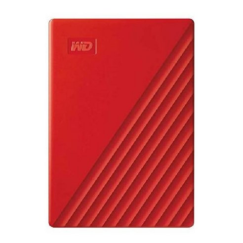 웨스턴디지털 WD 휴대용 HDD 2TB USB3.0 레드 암호화 암호 보호, 4TB, 4TBMB