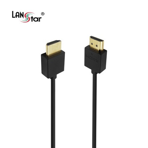 [LANStar] HDMI 2.0 케이블 슬림 LS-SHD20-0.5M [0.5m], 1개, 0.5m