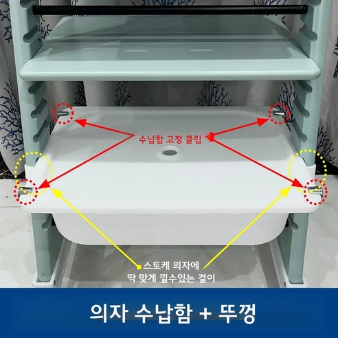 스토케 의자 나사 조립 울타리 등받이 디너 접시 베이비 세트 뉴본 안전벨트 하이체어, 의자 서랍 수납함