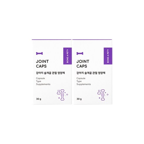 본아페티 조인트캡스 강아지 슬개골 관절 영양제, 120정