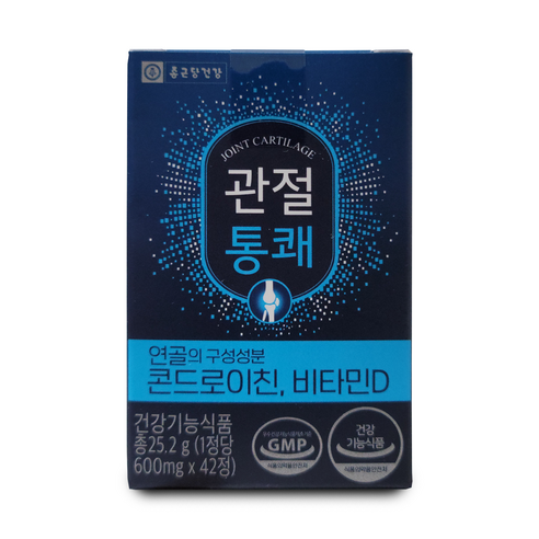 종근당건강 관절통쾌 콘드로이친 비타민D, 1박스, 1개
