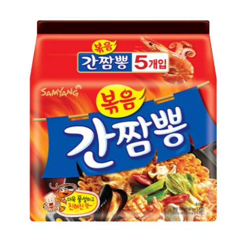 삼양 볶음 간짬뽕, 5개