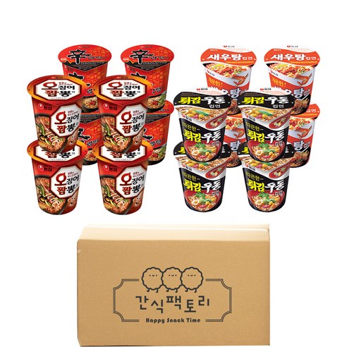 집밥의 간편한 해결사: 간식팩토리 소컵 라면