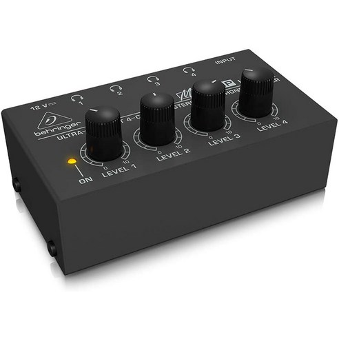 HA400 Microamp 4 채널 스테레오 헤드폰 앰프, 하나, 보여진 바와 같이