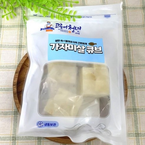 고등어청년 [고등어청년] 동태살/대구살/가자미살 생선큐브 120g, 1개