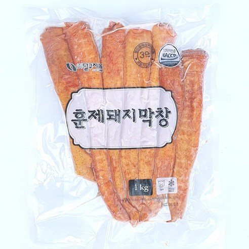 달구지 훈제돼지막창 무절단 1kg, 2개