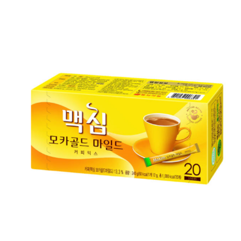 맥심 모카골드 마일드 커피 믹스, 250개입, 4개, 3kg