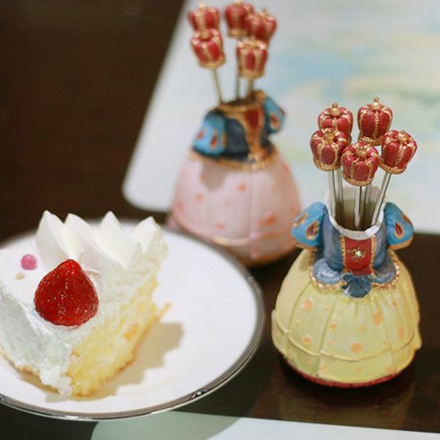 사랑스러움이 식탁에 내려앉다, 프린세스 공주 다과포크세트