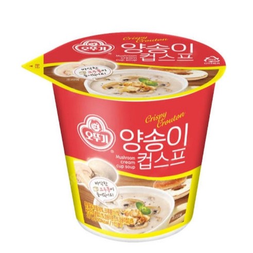 오뚜기 양송이 컵 스프, 27g, 1개
