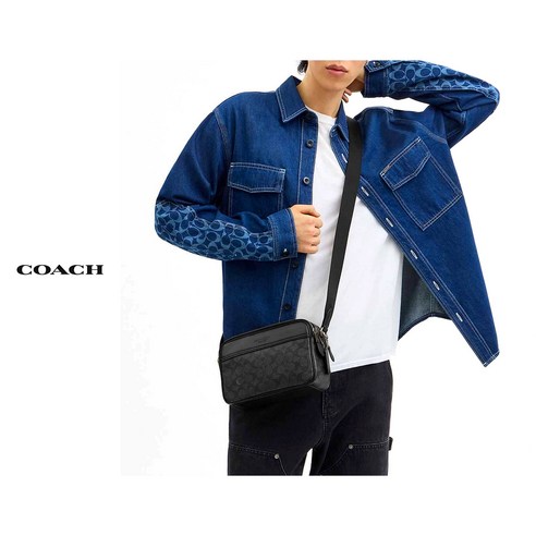 코치 크로스백 CV764, 시간을 초월하는 세련됨으로 당신의 스타일을 완성하다.