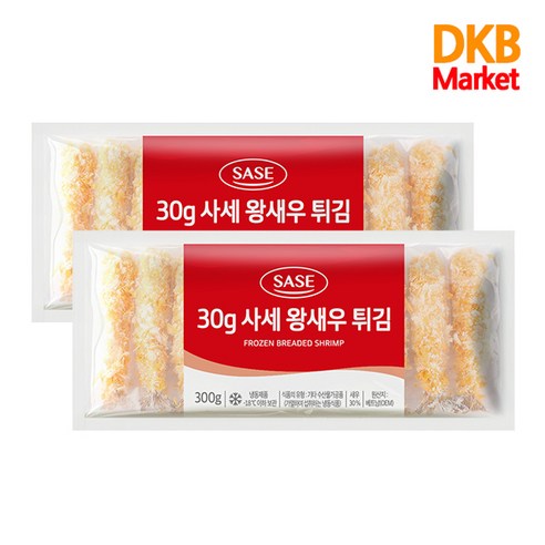 사세 브레디드 새우튀김 300g, 3개