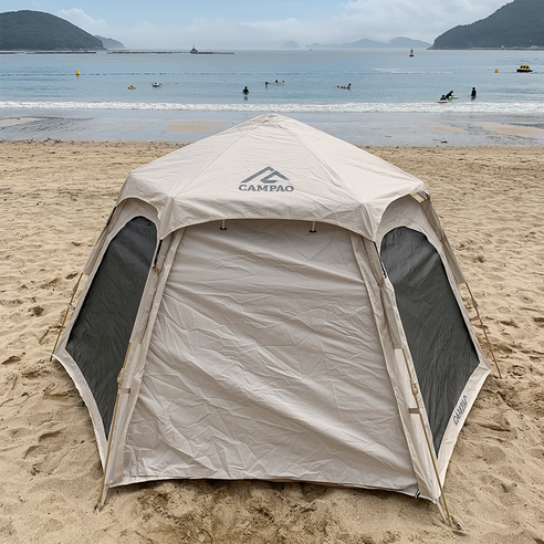 캠핑의 편의성을 높이는 완벽한 선택: 원터치 설치와 방충 보호