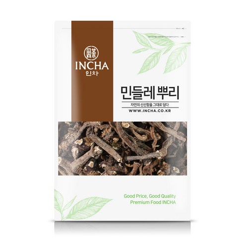 인차 국내산 민들레뿌리 민들레 포공영근 포공영뿌리 차, 300g, 4개