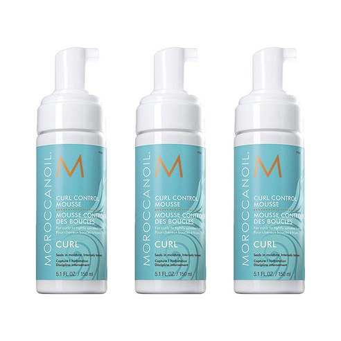 모로칸오일 컬 컨트롤 무스, 150ml, 3개