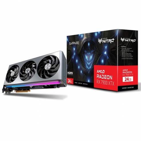 SAPPHIRE SAPPHIRE 라데온 RX 7900 XTX NITRO+ Vapor-X OC D6 24GB