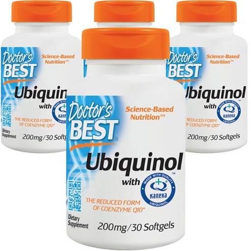 닥터스베스트 유비퀴놀 200mg 소프트젤, 30정, 4개