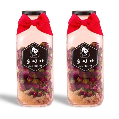 장미주 담금주 키트 500ml 과일주 만들기 세트 술판다, 1, 1개