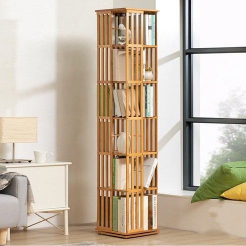 좁은 공간을 넓게! 360도 회전 책장으로 완성하는 나만의 서재 공간 룸핏회전책장