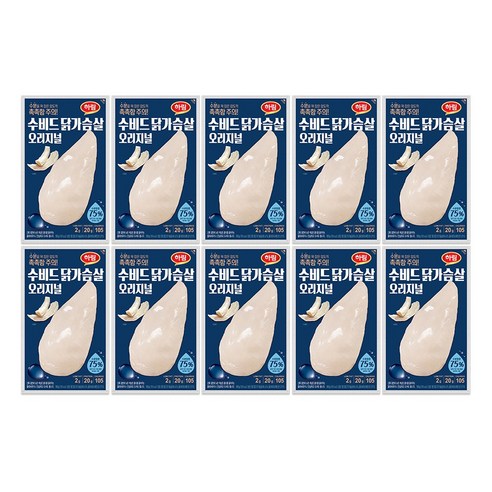 하림 수비드닭가슴살 오리지널 100g