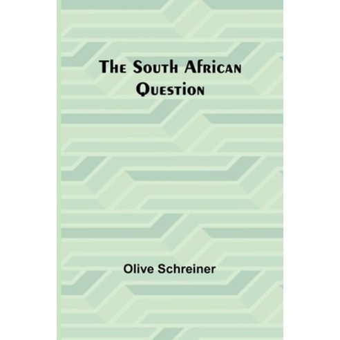 (영문도서) The South African Question Paperback, Alpha Edition, English, 9789357961592