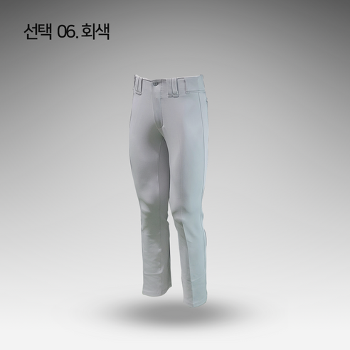 야구 열정을 담은 완벽한 선택, 홈그라운드 스판 야구바지!