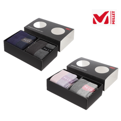 밀레 아웃도어 활동을 위한 남녀공용 스포츠 양말 선물 세트 / PAUL0317, S, 1개 아이더양말