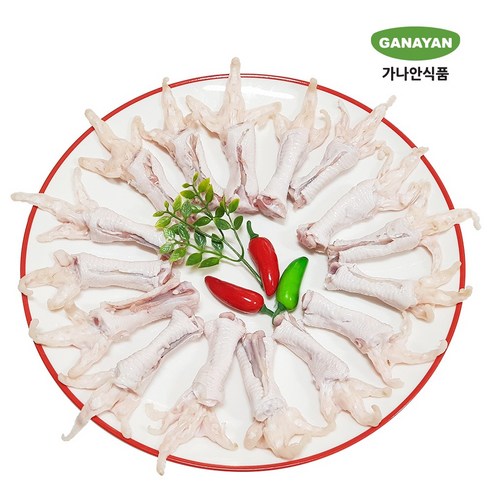가나안식품 국내산 튜립닭발 1kg, 1팩